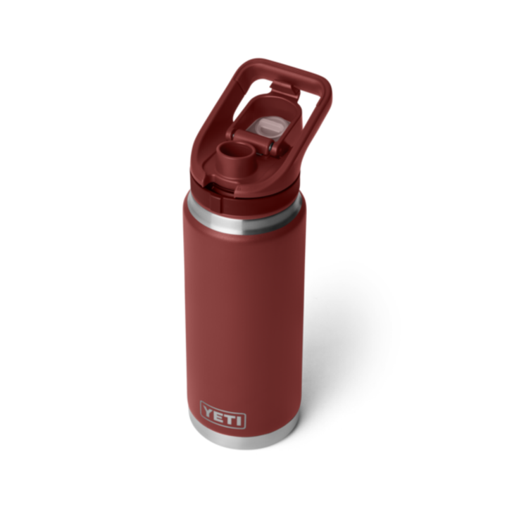 YETI Rambler 26 oz. Bottle with Flip Chug Cap, Stag Red