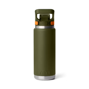 YETI Rambler 26 oz. Bottle with Flip Chug Cap, Olive/King Crab