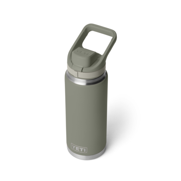 YETI Rambler 26 oz. Bottle with Flip Chug Cap, Pampa Green