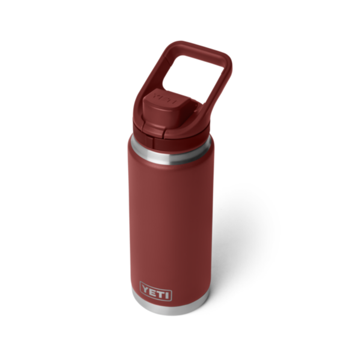 YETI Rambler 26 oz. Bottle with Flip Chug Cap, Stag Red