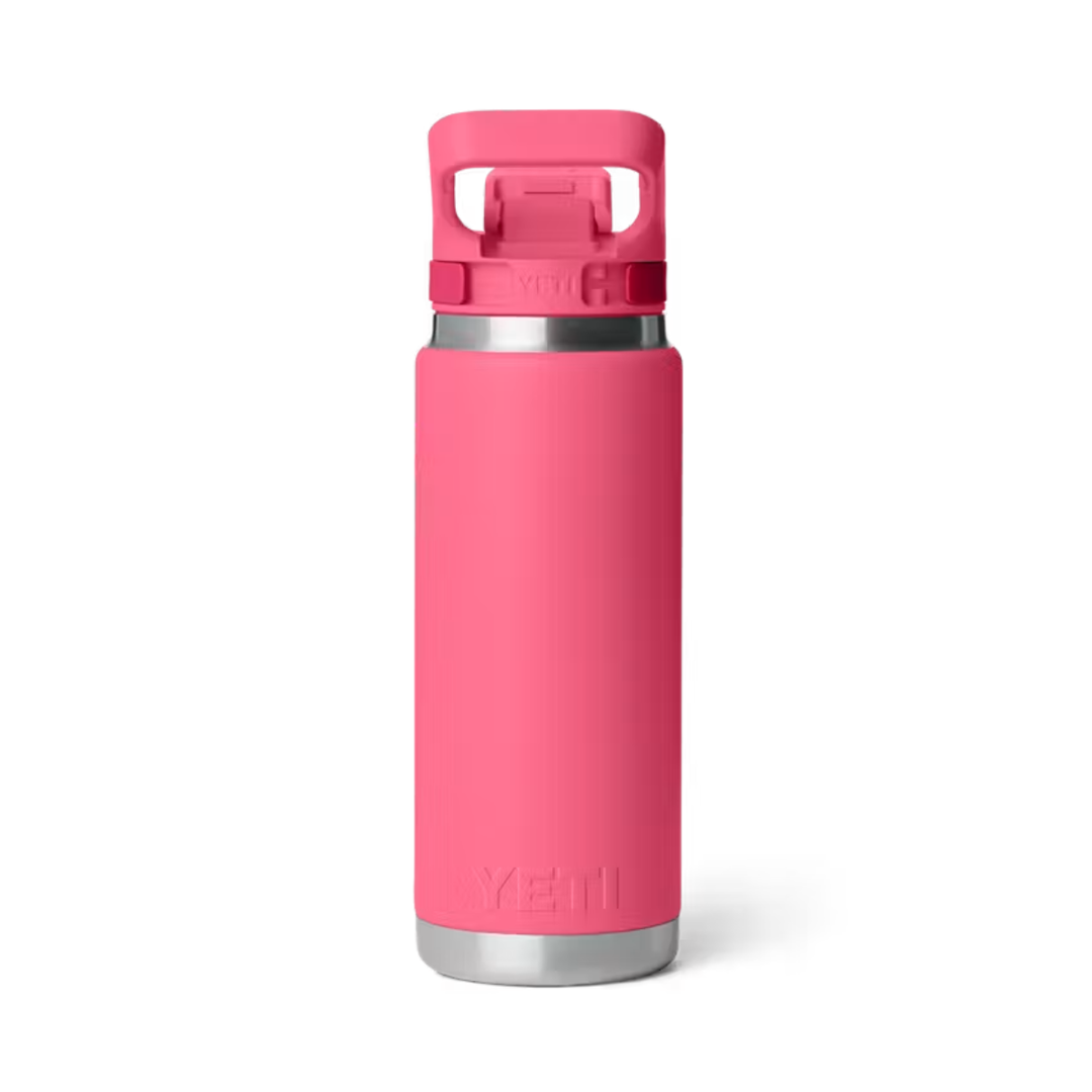 YETI Rambler 26 oz. Bottle with Flip Chug Cap, Tropical Pink