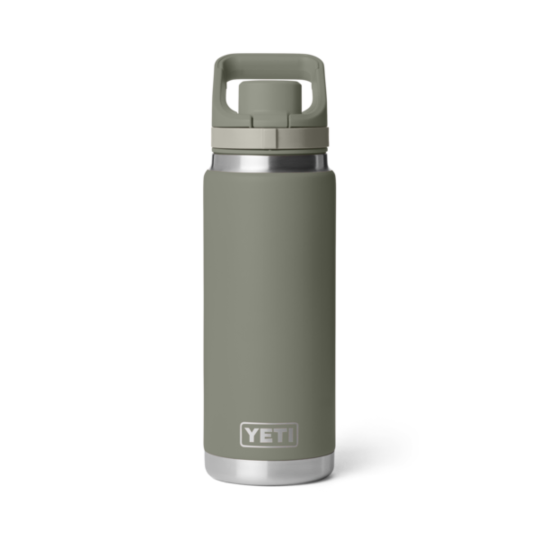 YETI Rambler 26 oz. Bottle with Flip Chug Cap, Pampa Green