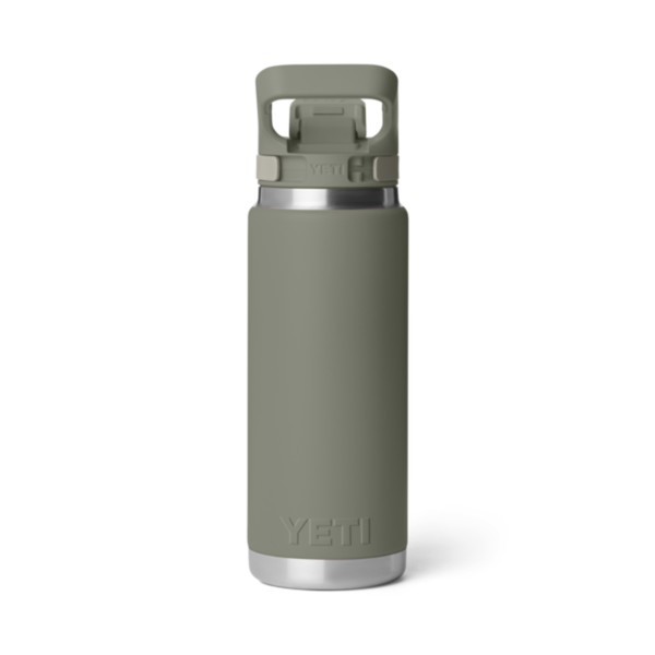 YETI Rambler 26 oz. Bottle with Flip Chug Cap, Pampa Green