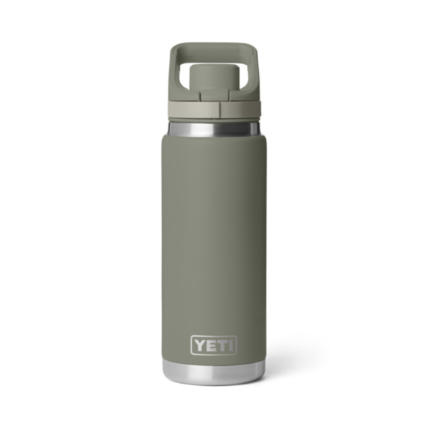 YETI Rambler 26 oz. Bottle with Flip Chug Cap, Pampa Green