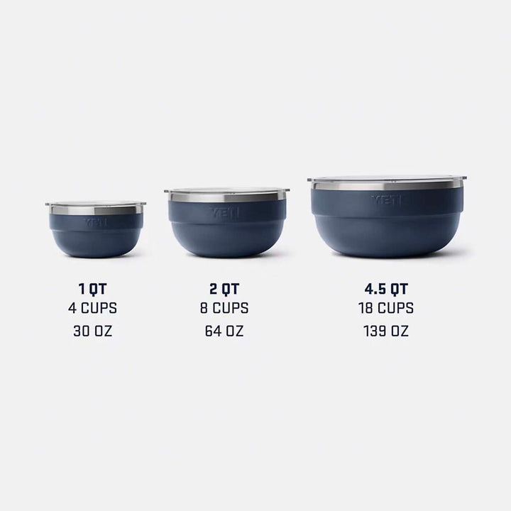 YETI Rambler 2QT Bowl, Navy