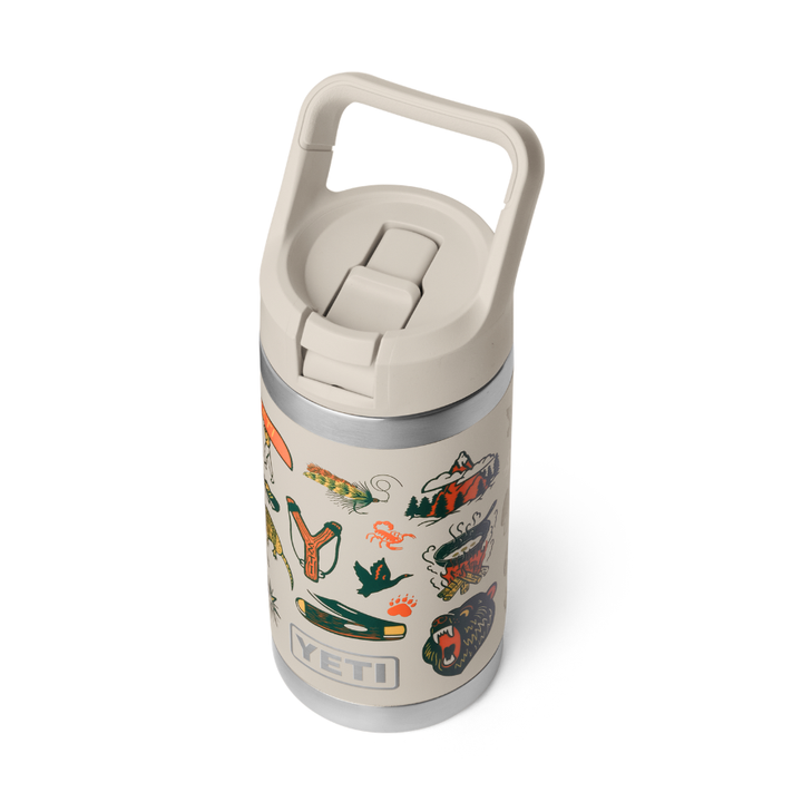YETI Rambler 355 ml. Kids Bottle, Cape Taupe Summer Camp