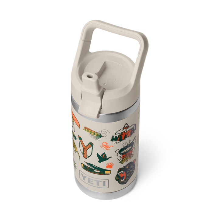YETI Rambler 355 ml. Kids Bottle, Cape Taupe Summer Camp