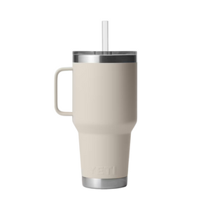 YETI Rambler 35 oz. Mug With Straw Lid, Cape Taupe