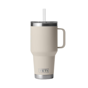 YETI Rambler 35 oz. Mug With Straw Lid, Cape Taupe