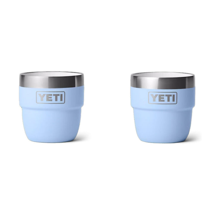 YETI Rambler 4 oz. Espresso Cups Set of 2, Big Sky Blue