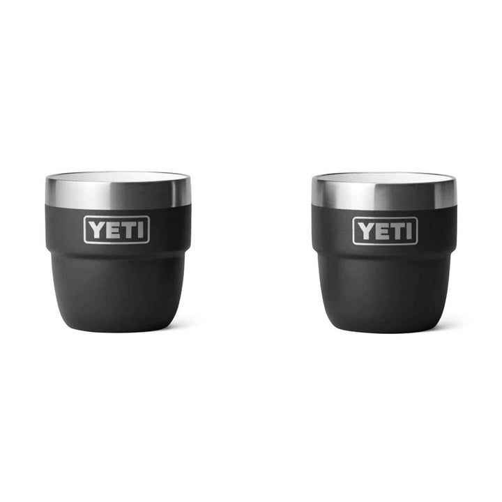 YETI Rambler 4 oz. Espresso Cups Set of 2, Black
