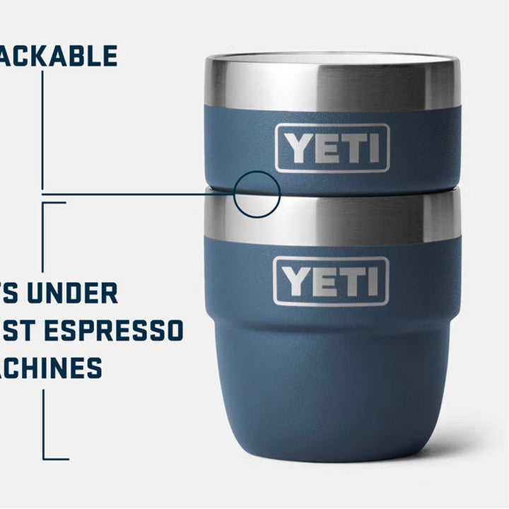 YETI Rambler 4 oz. Espresso Cups Set of 2, Navy