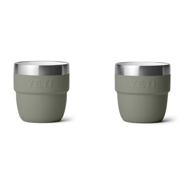 YETI Rambler 4 oz. Espresso Cups Set of 2, Pampa Green