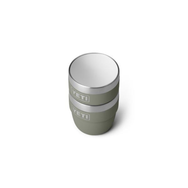 YETI Rambler 4 oz. Espresso Cups Set of 2, Pampa Green