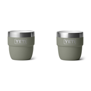 YETI Rambler 4 oz. Espresso Cups Set of 2, Pampa Green