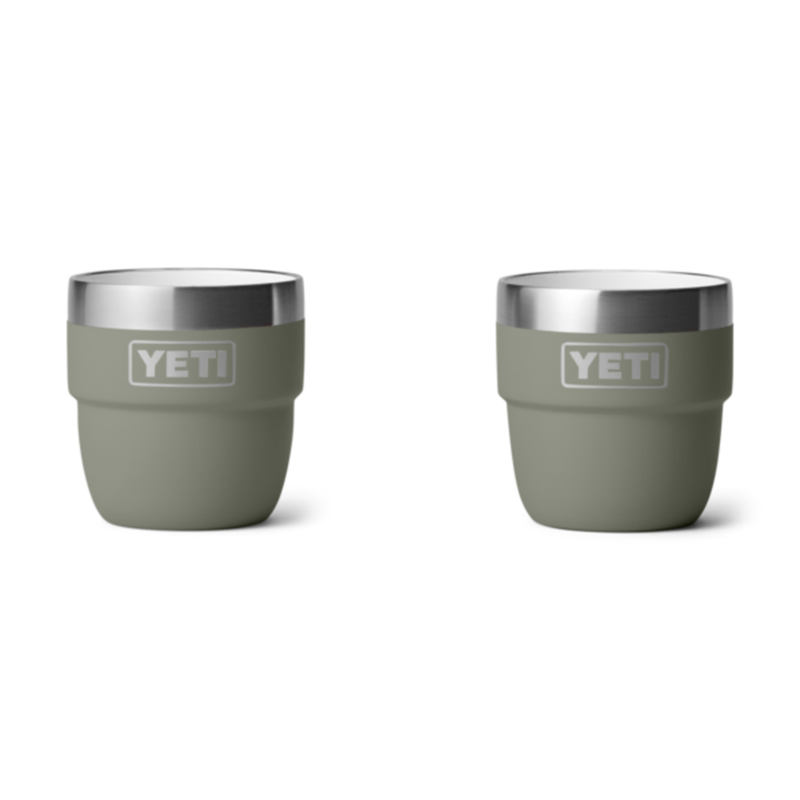 YETI Rambler 4 oz. Espresso Cups Set of 2, Pampa Green