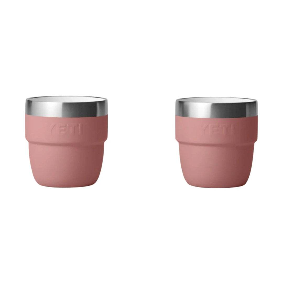YETI Rambler 4 oz. Espresso Cups Set of 2, Sandstone Pink