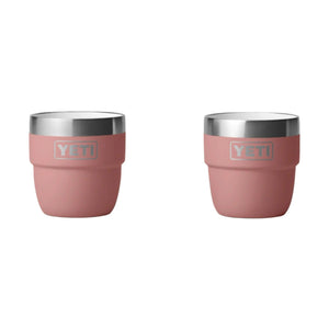 YETI Rambler 4 oz. Espresso Cups Set of 2, Sandstone Pink