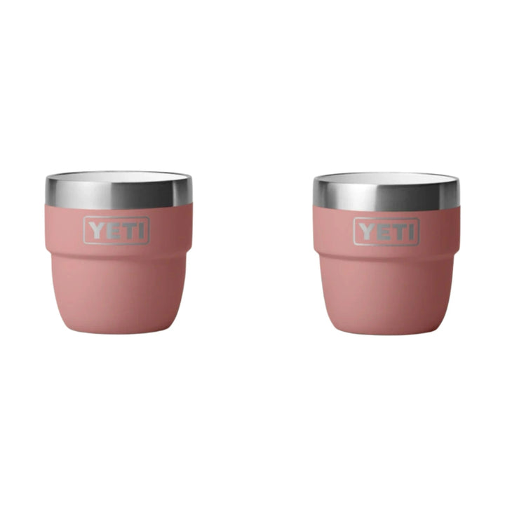 YETI Rambler 4 oz. Espresso Cups Set of 2, Sandstone Pink