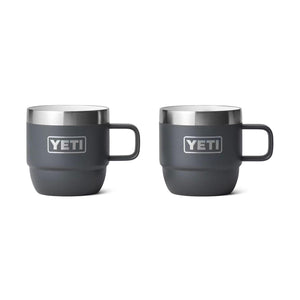YETI Rambler 6 oz. Espresso Cups Set of 2, Charcoal