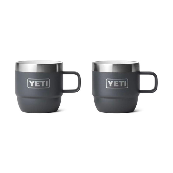 YETI Rambler 6 oz. Espresso Cups Set of 2, Charcoal