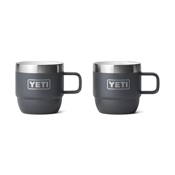YETI Rambler 6 oz. Espresso Cups Set of 2, Charcoal