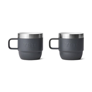 YETI Rambler 6 oz. Espresso Cups Set of 2, Charcoal