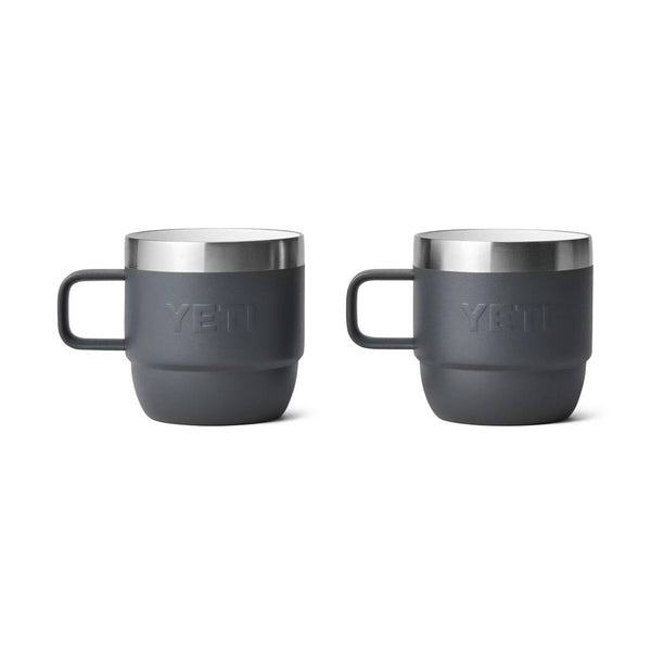YETI Rambler 6 oz. Espresso Cups Set of 2, Charcoal