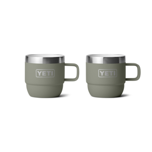 YETI Rambler 6 oz. Espresso Cups Set of 2, Pampa Green