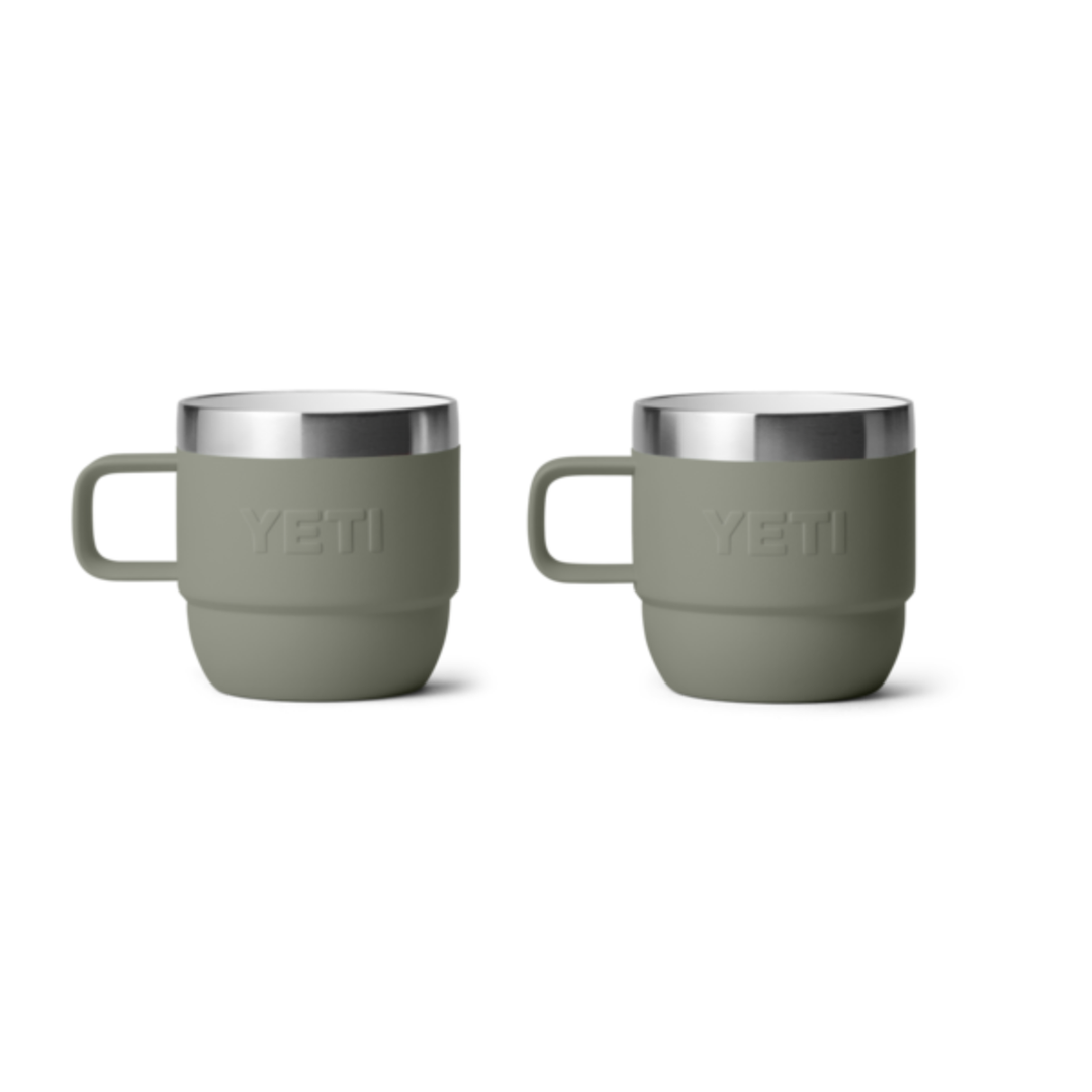 YETI Rambler 6 oz. Espresso Cups Set of 2, Pampa Green