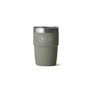 YETI Rambler 8 oz Ceramic Lined Stackable Cup, Pampa Green