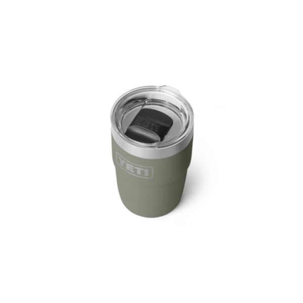 YETI Rambler 8 oz Ceramic Lined Stackable Cup, Pampa Green