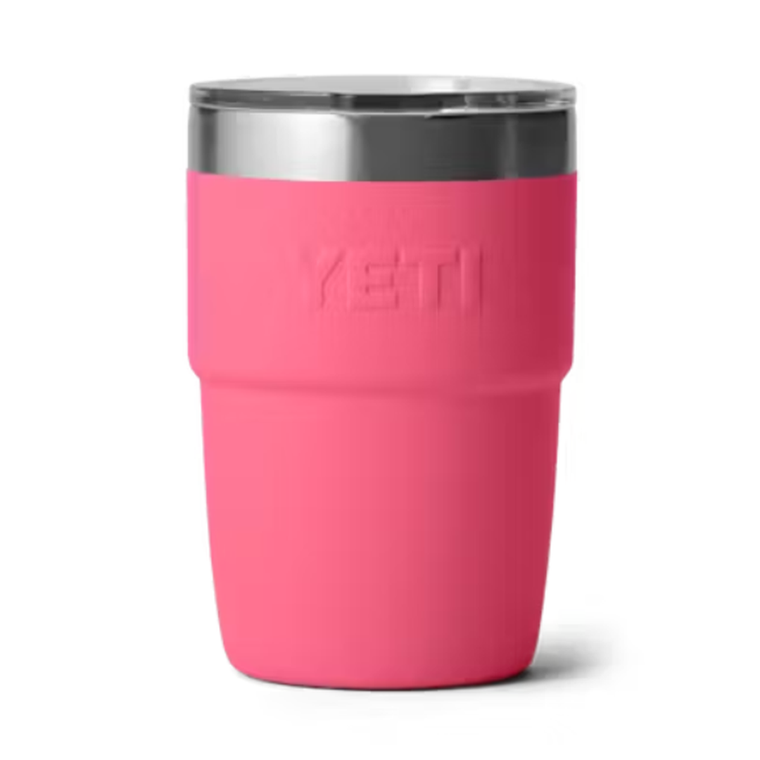 YETI Rambler 8 oz Ceramic Lined Stackable Cup, Tropical Pink