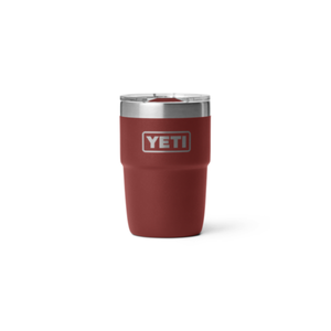 YETI Rambler 8 oz Ceramic Lined Stackable Cup, Stag Red