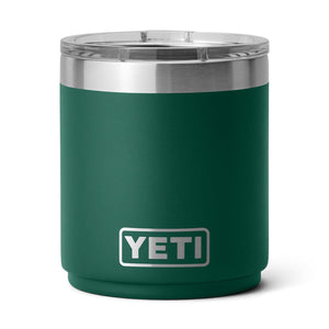 YETI Rambler Lowball 2.0 10 oz. Cup, Black Forest Green