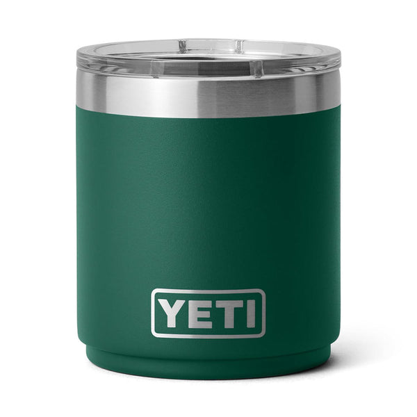 YETI Rambler Lowball 2.0 10 oz. Cup, Black Forest Green