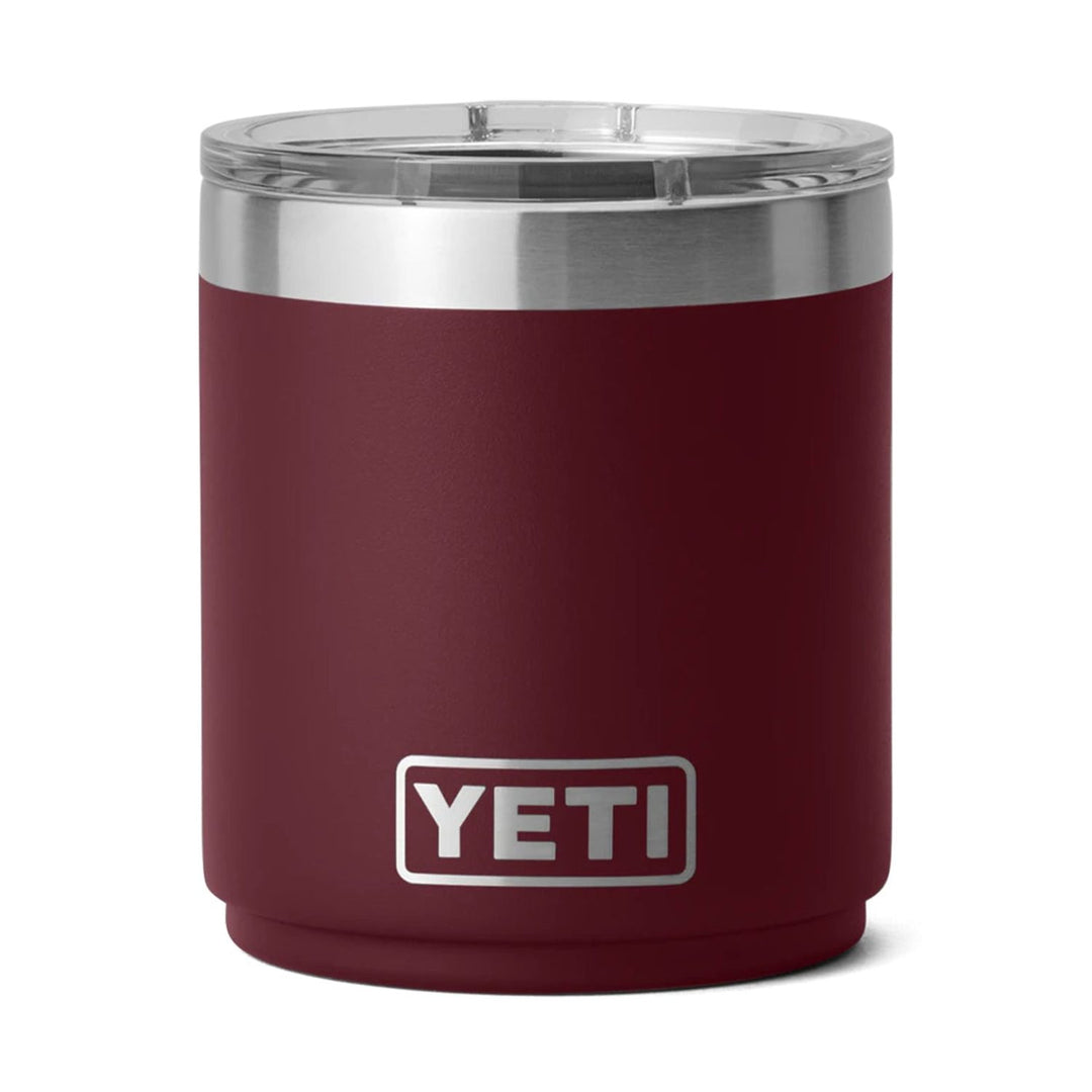 YETI Rambler Lowball 2.0 10 oz. with MagSlider Lid, Wild Vine Red