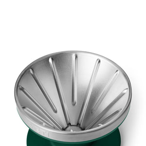 YETI Rambler Pour Over, Black Forest Green