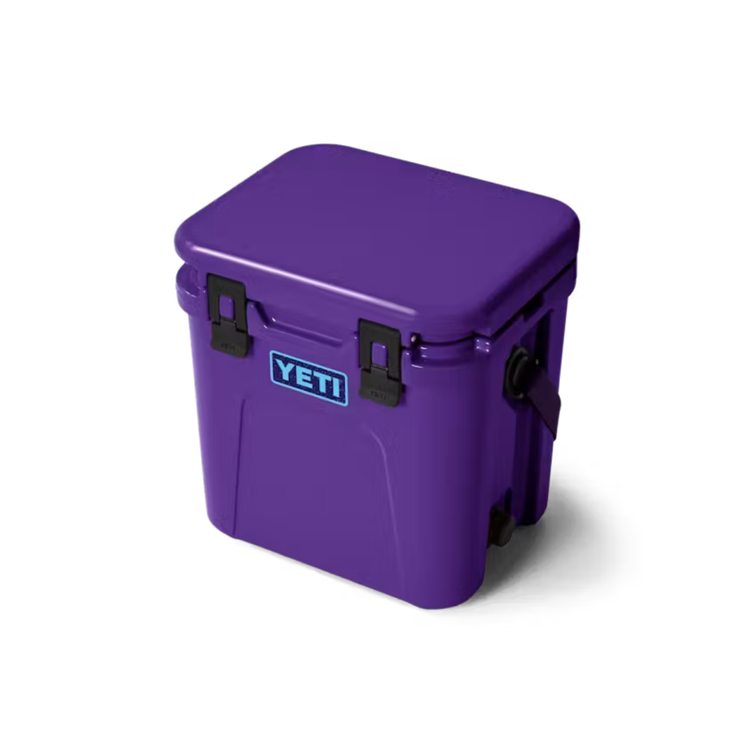 YETI Roadie 24 Hard Cooler, Pace Purple &amp; Blue