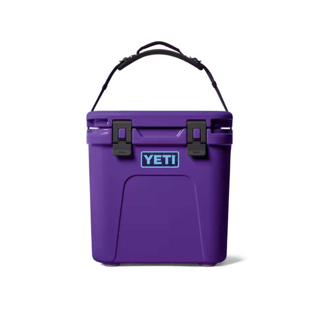 YETI Roadie 24 Hard Cooler, Pace Purple &amp; Blue
