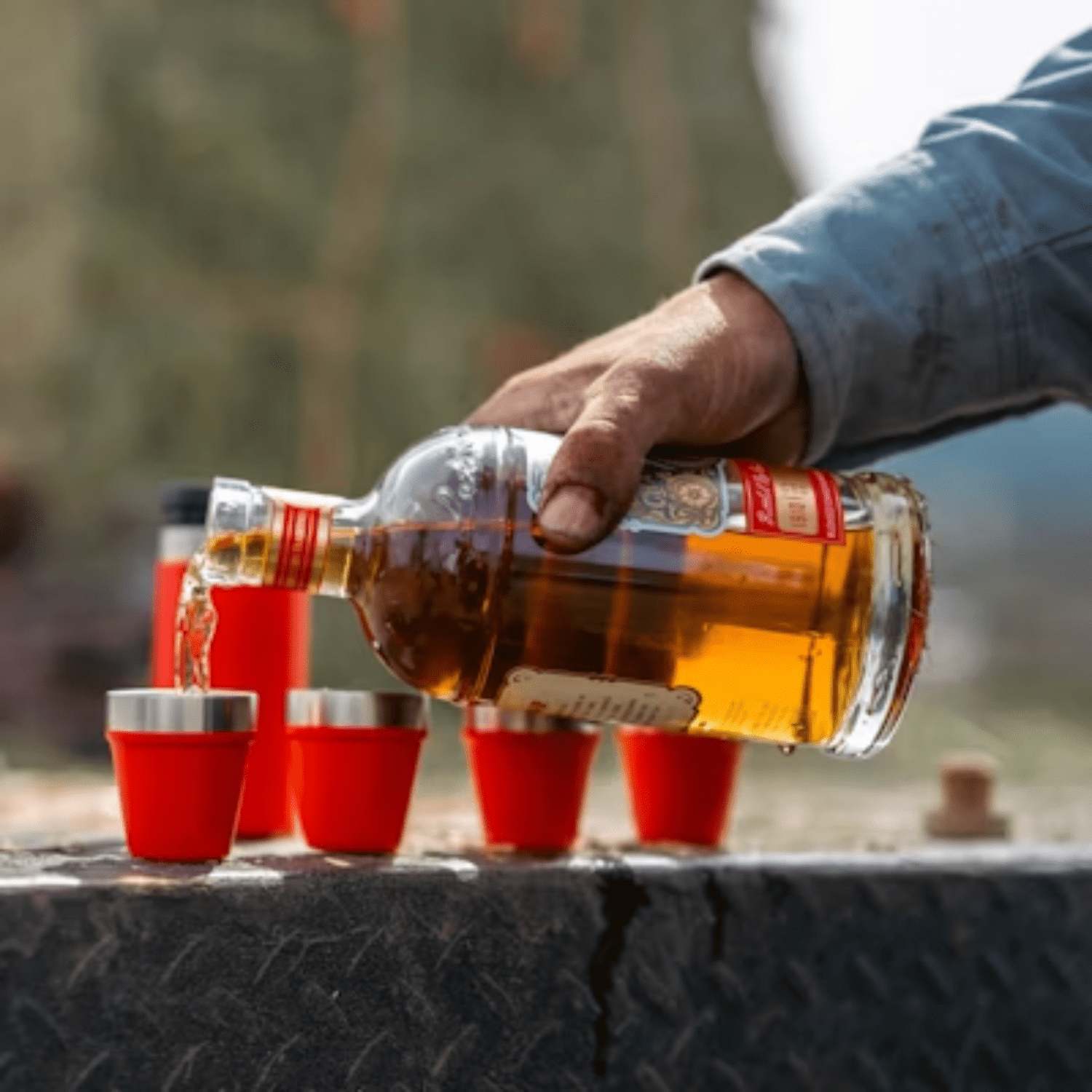 YETI Shot Glasses with Carrying Case, Rescue Red – ECS Coffee YETI Shot Glasses with Carrying Case, Rescue Red – ECS Coffee