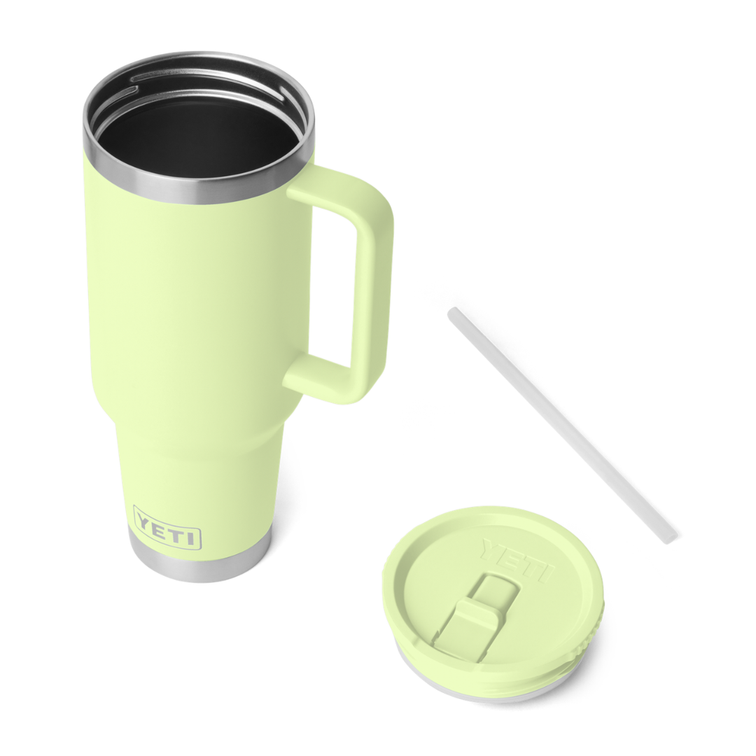 YETI Straw Travel Mug 40oz., Grasshopper