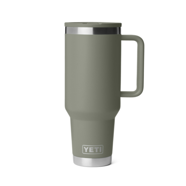 YETI Straw Travel Mug 40oz., Pampa Green