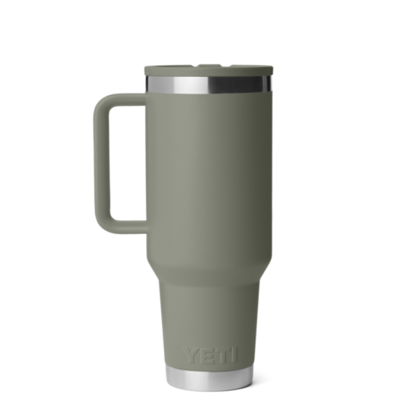 YETI Straw Travel Mug 40oz., Pampa Green
