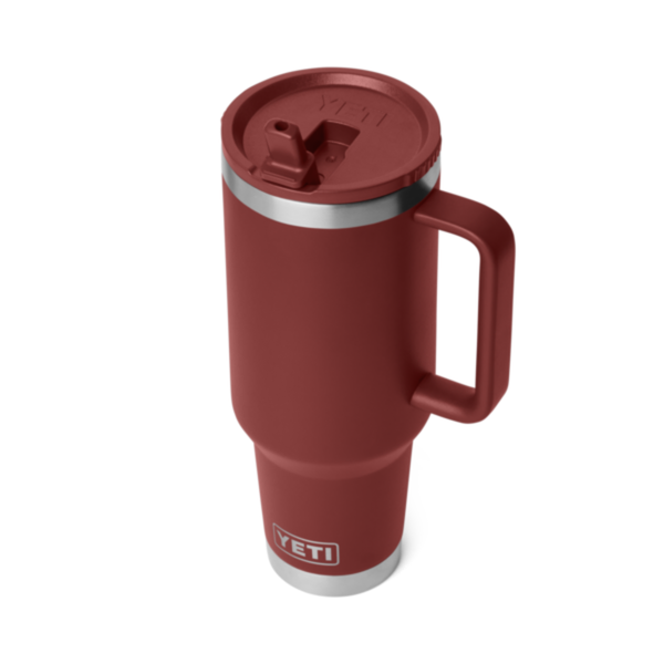 YETI Straw Travel Mug 40oz., Stag Red