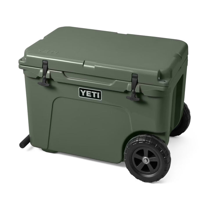 YETI Tundra Haul Hard Cooler on Wheels, Camp Green