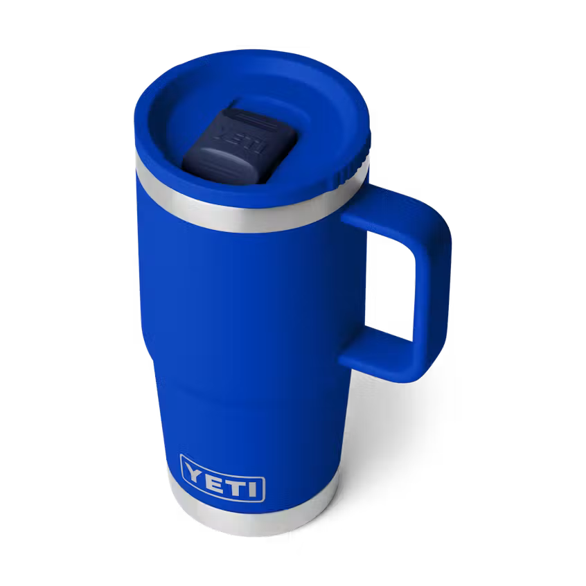 YETI Rambler 20 oz. Travel Mug 2.0, Royal Blue