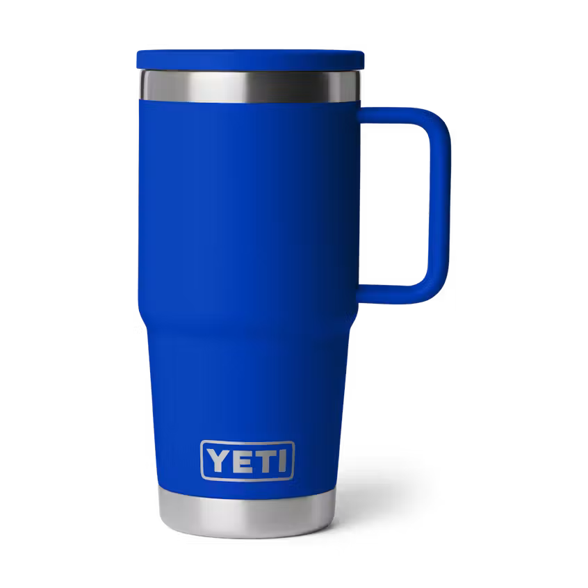 YETI Rambler 20 oz. Travel Mug 2.0, Royal Blue