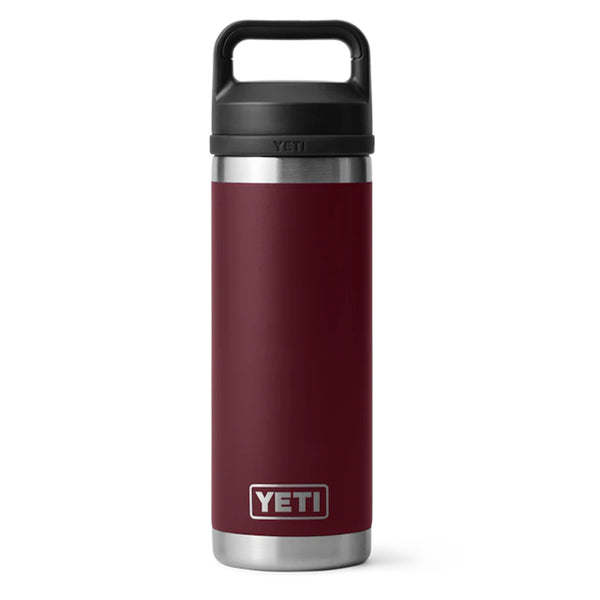 YETI Rambler 18 oz. Bottle with Chug Cap, Wild Vine Red