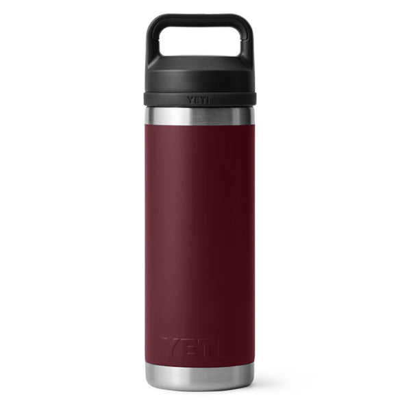 YETI Rambler 18 oz. Bottle with Chug Cap, Wild Vine Red